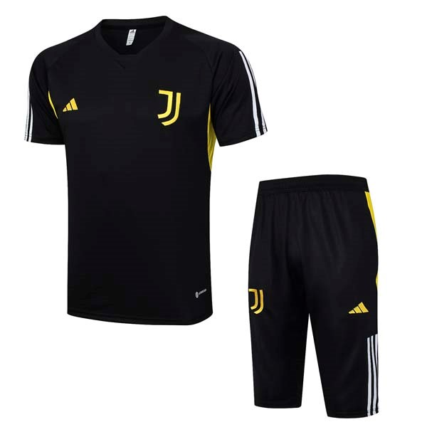 Camiseta Entrenamiento Juventus Conjunto Completo 2023/24 Negro